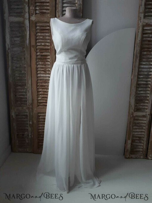 OUTLET OUTLET klasyczna suknia ślubna rozmiar M, długa suknia ślubna wyprzedaż sukienek ślubnych 